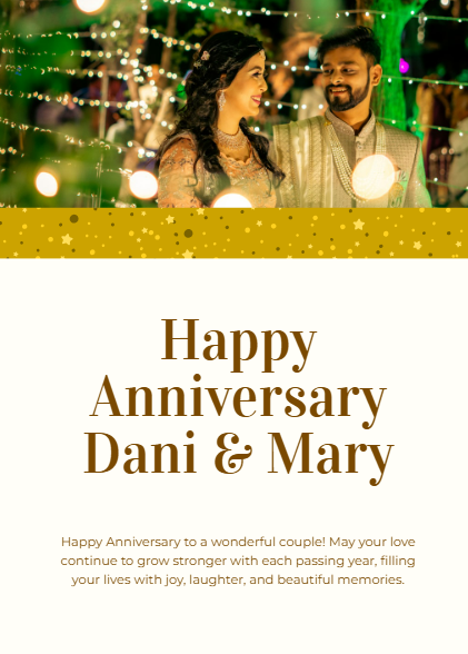 Happy Anniversary Wishes Generator