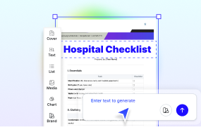 Hospital Bag Checklist Generator