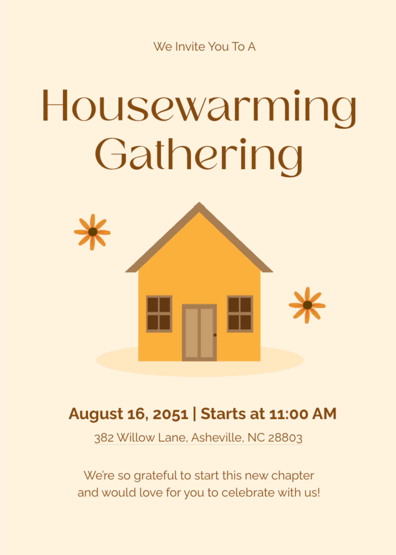 Housewarming Invitation Generator