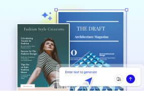 Magazine Cover Generator