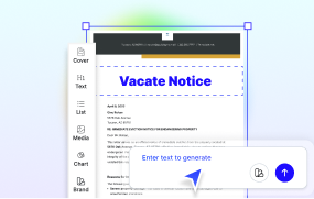 Notice to Vacate Generator