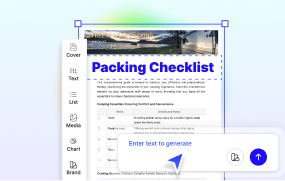 Packing Checklist Generator
