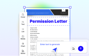 Permission Letter Generator