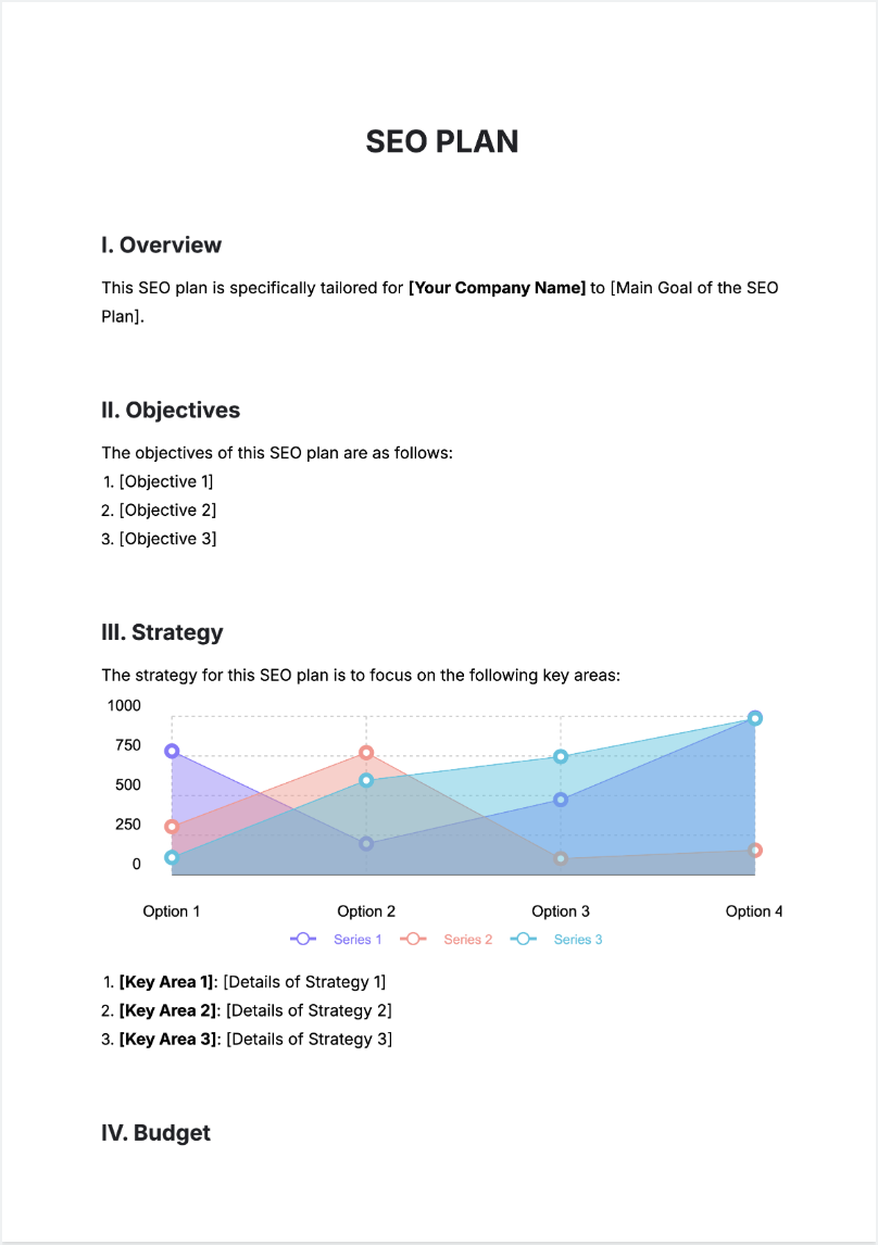 SEO Plan Generator