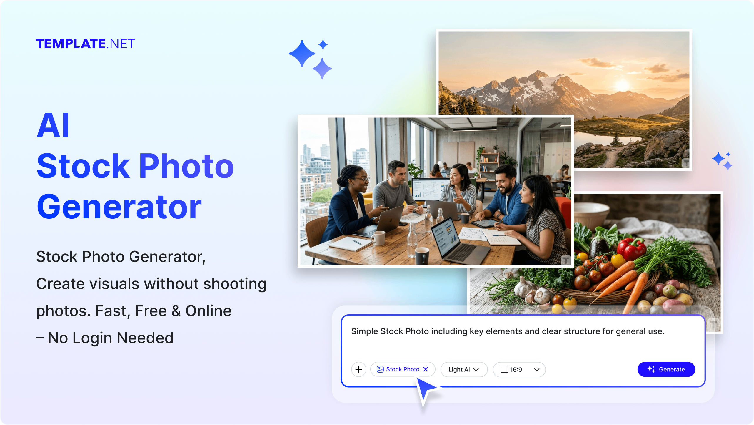 Stock Photo Generator