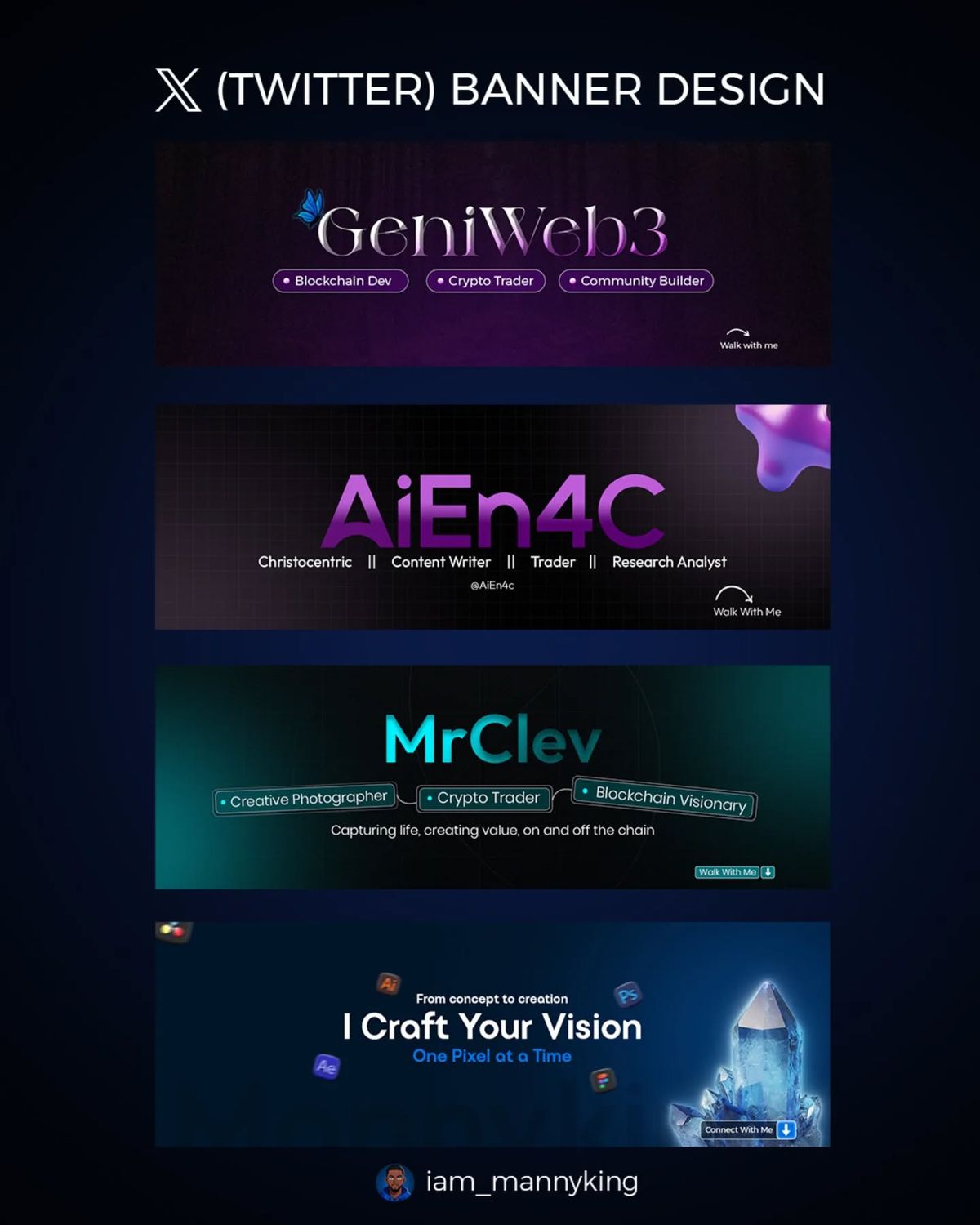 X Banner Generator