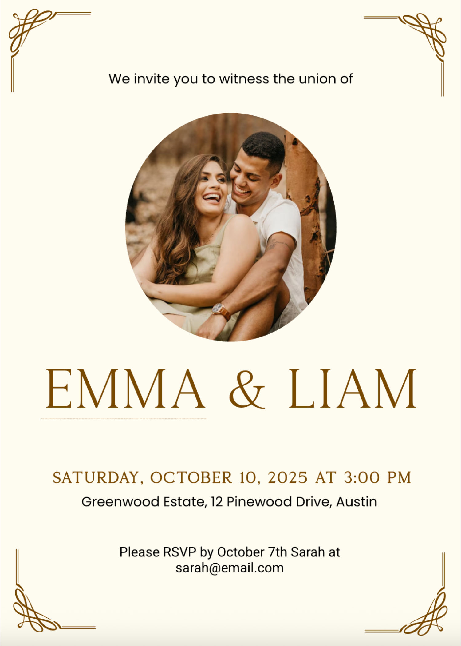 Wedding Invitation Generator
