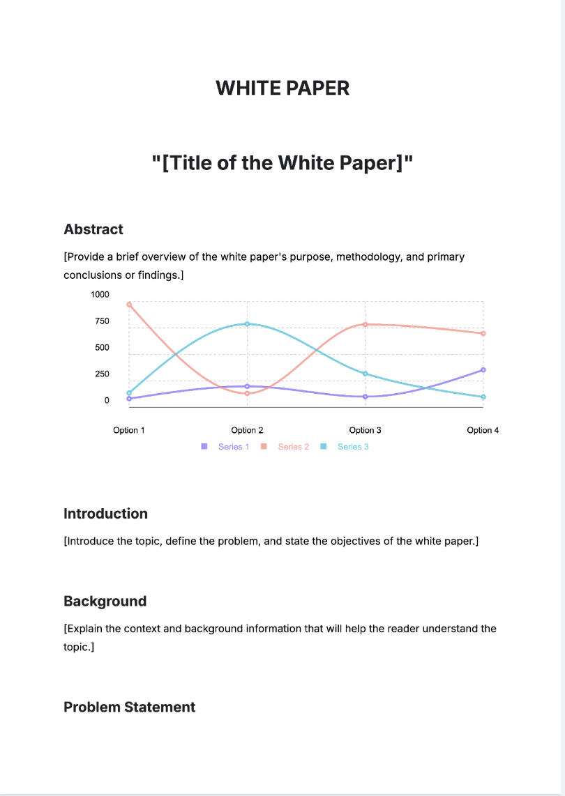 White Paper Generator