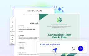 Work Plan Generator