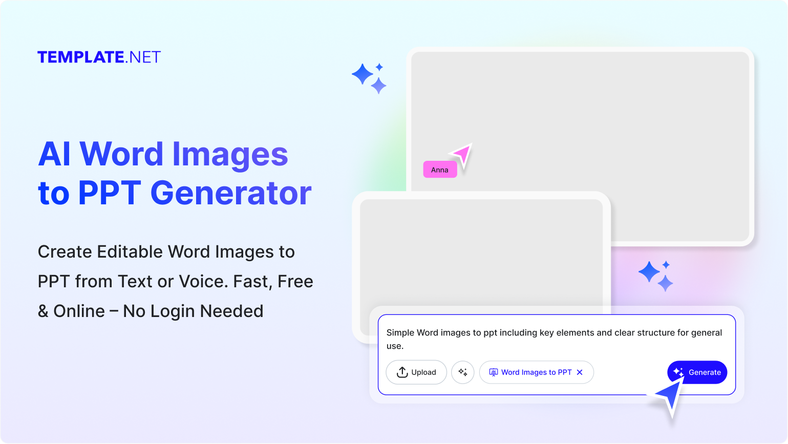 Free Word Images to PPT Generator, Free Presentation Maker Online