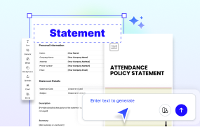 Statement Generator