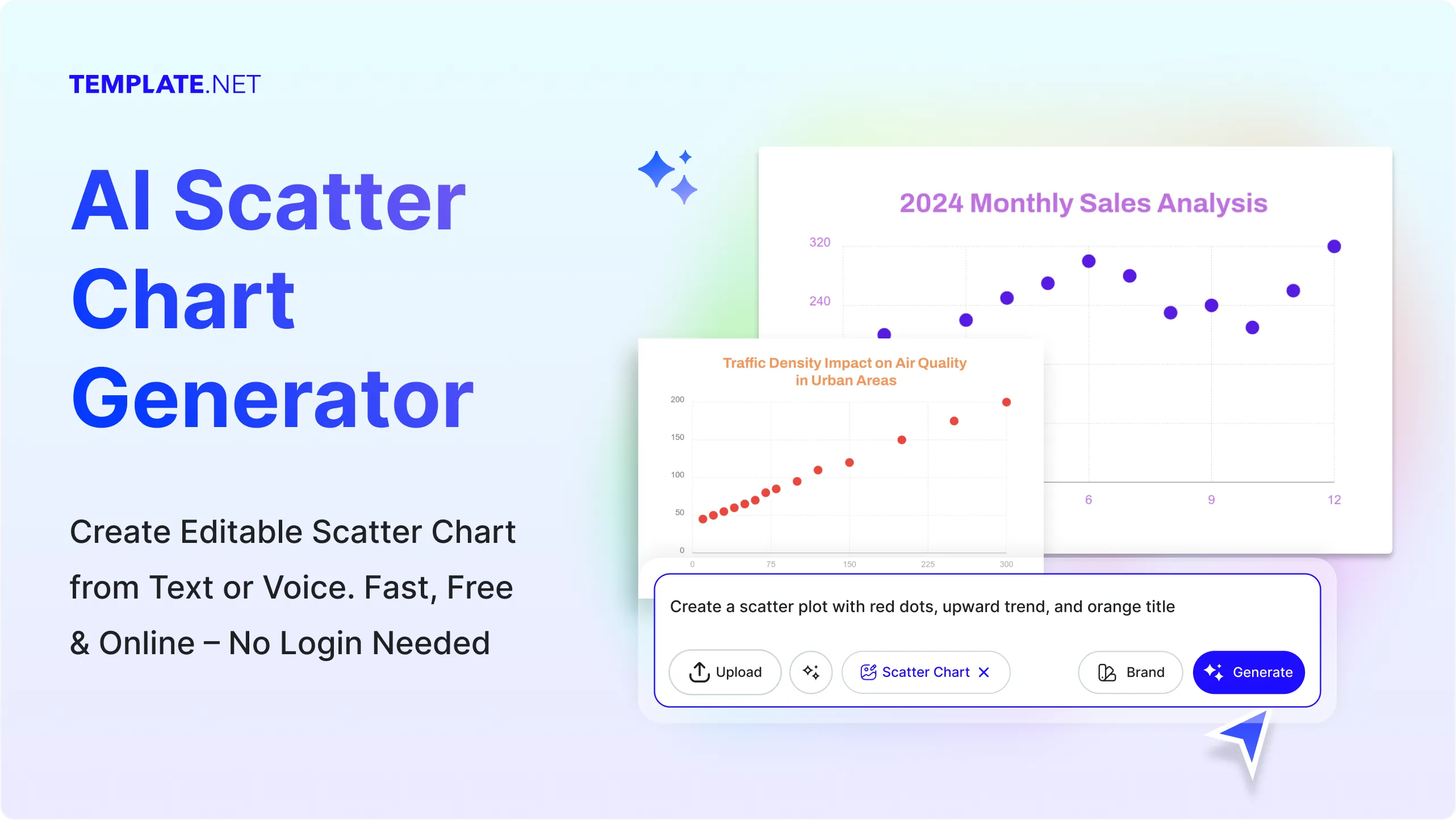 Free AI Scatter Chart Generator, Free Scatter Chart Maker Online