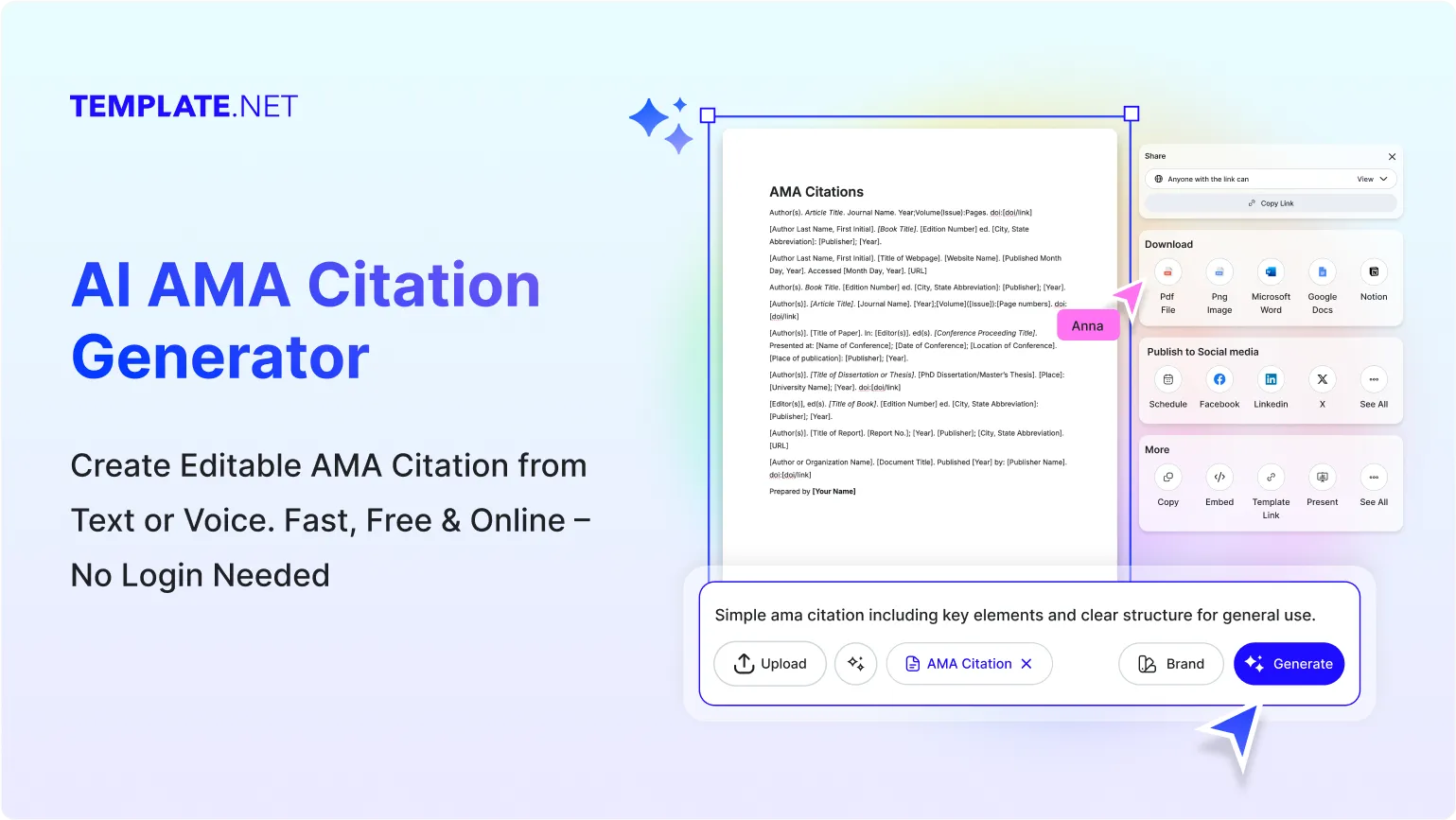 Free AI AMA Citation Generator, Free AMA Citation Maker Online	
