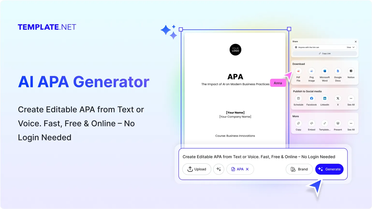 Free AI APA Citation Generator, Free APA Citation Maker Online