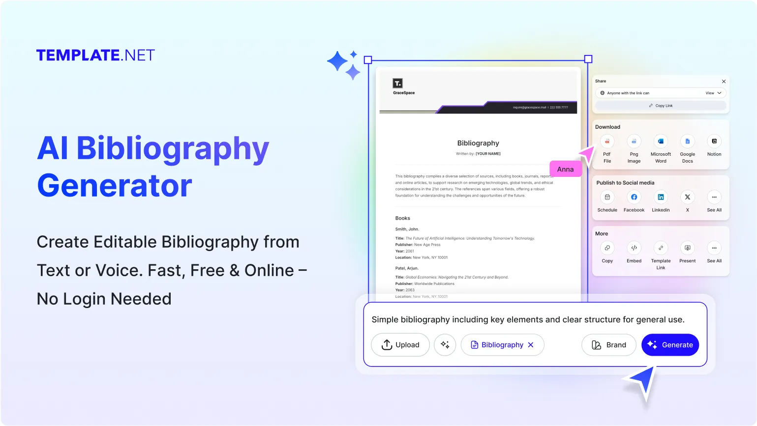 Free AI Bibliography Generator, Free Bibliography Maker Online