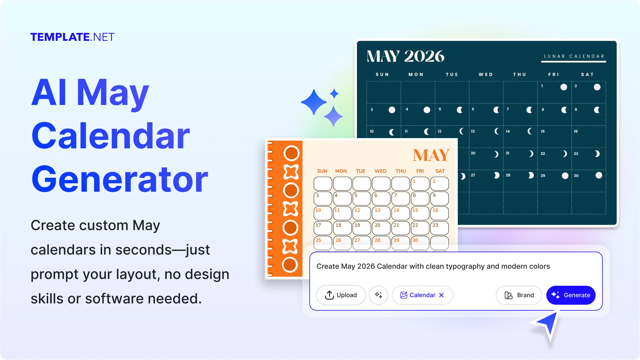 Free AI May Calendar Generator, Free AI May Calendar Maker Online