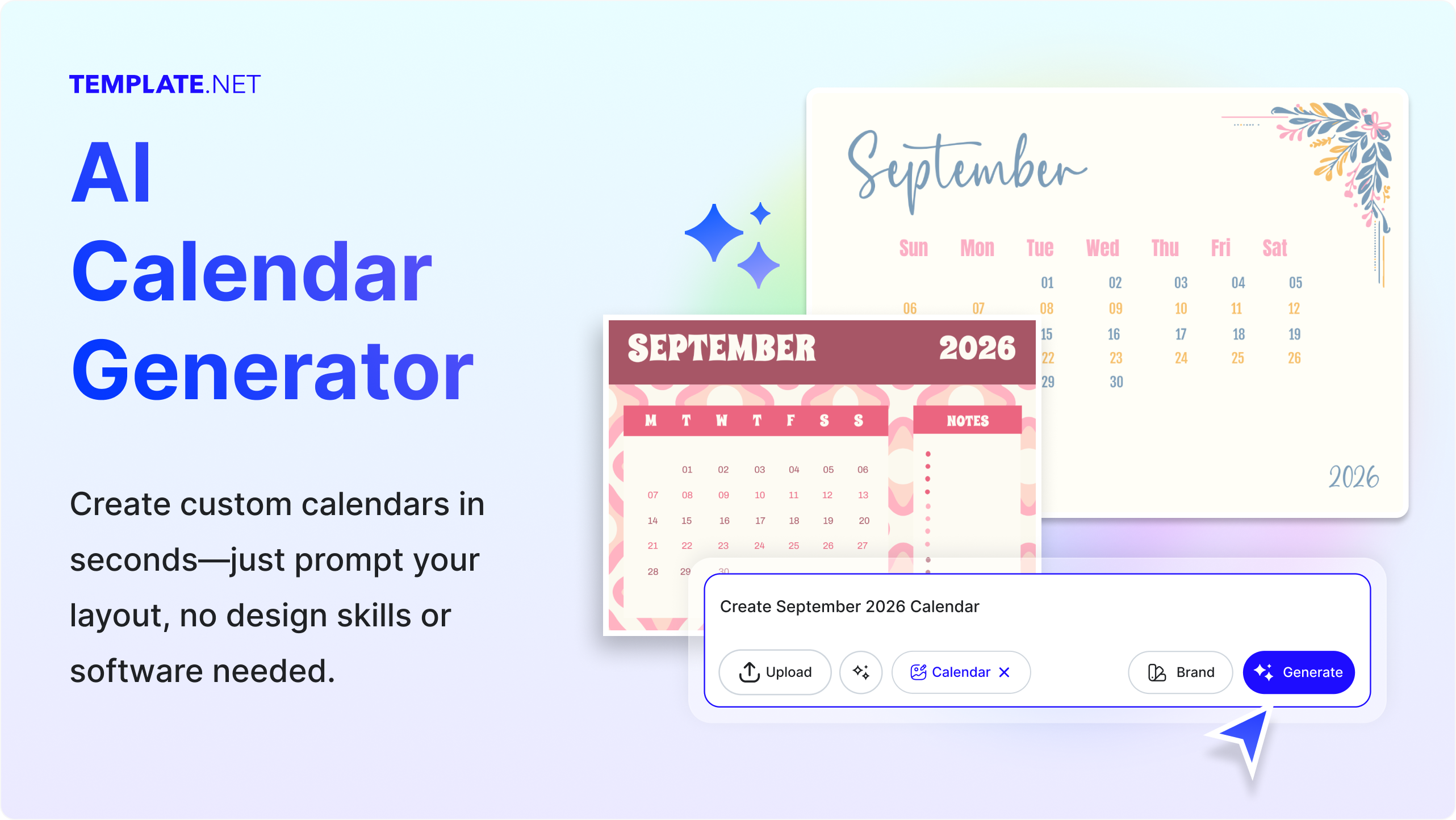 Free AI Calendar Generator, Free AI Calendar Maker