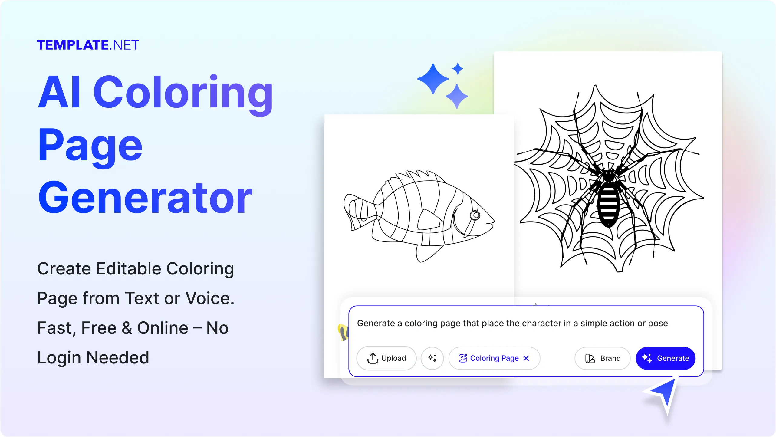 Free AI Coloring Page Generator, Free Coloring Page Maker Online