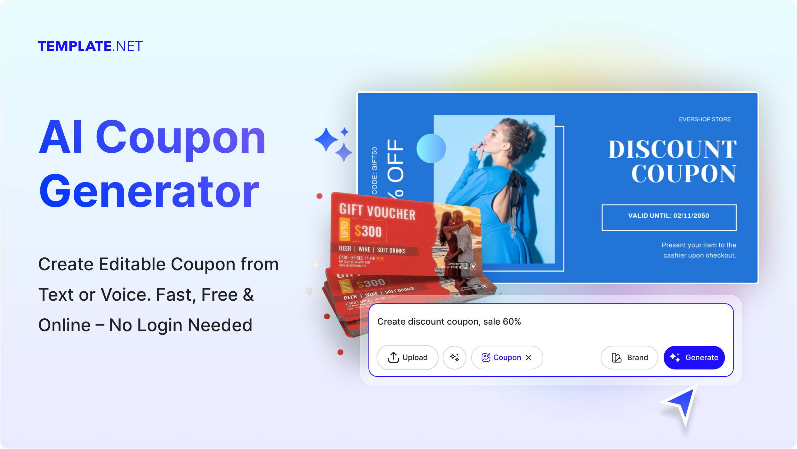 Free AI Coupon Generator, Free Coupon Maker Online