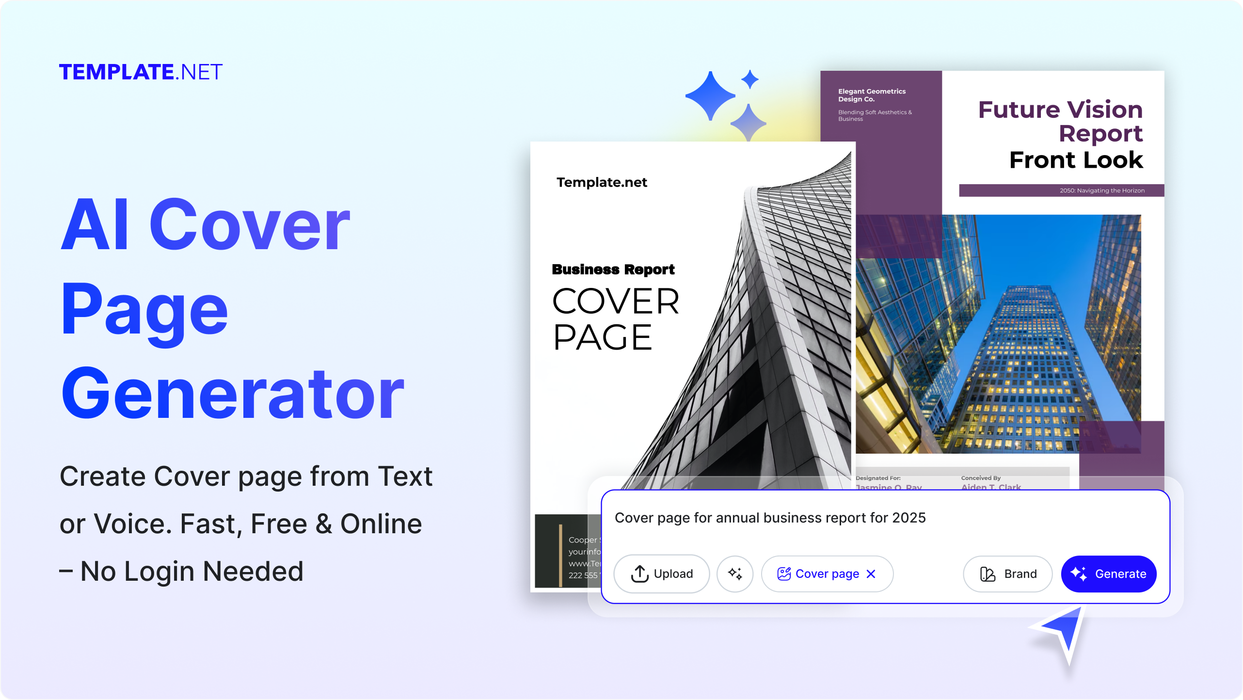 Free AI Cover Page Generator, Free Cover Page Maker Online