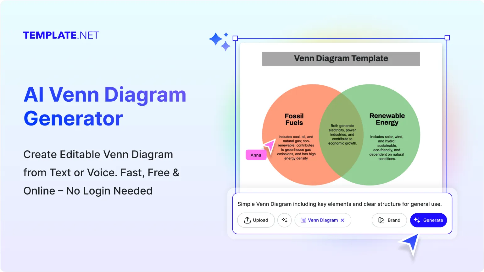 Free AI Venn Diagram Generator, Free AI Venn Diagram Maker Online