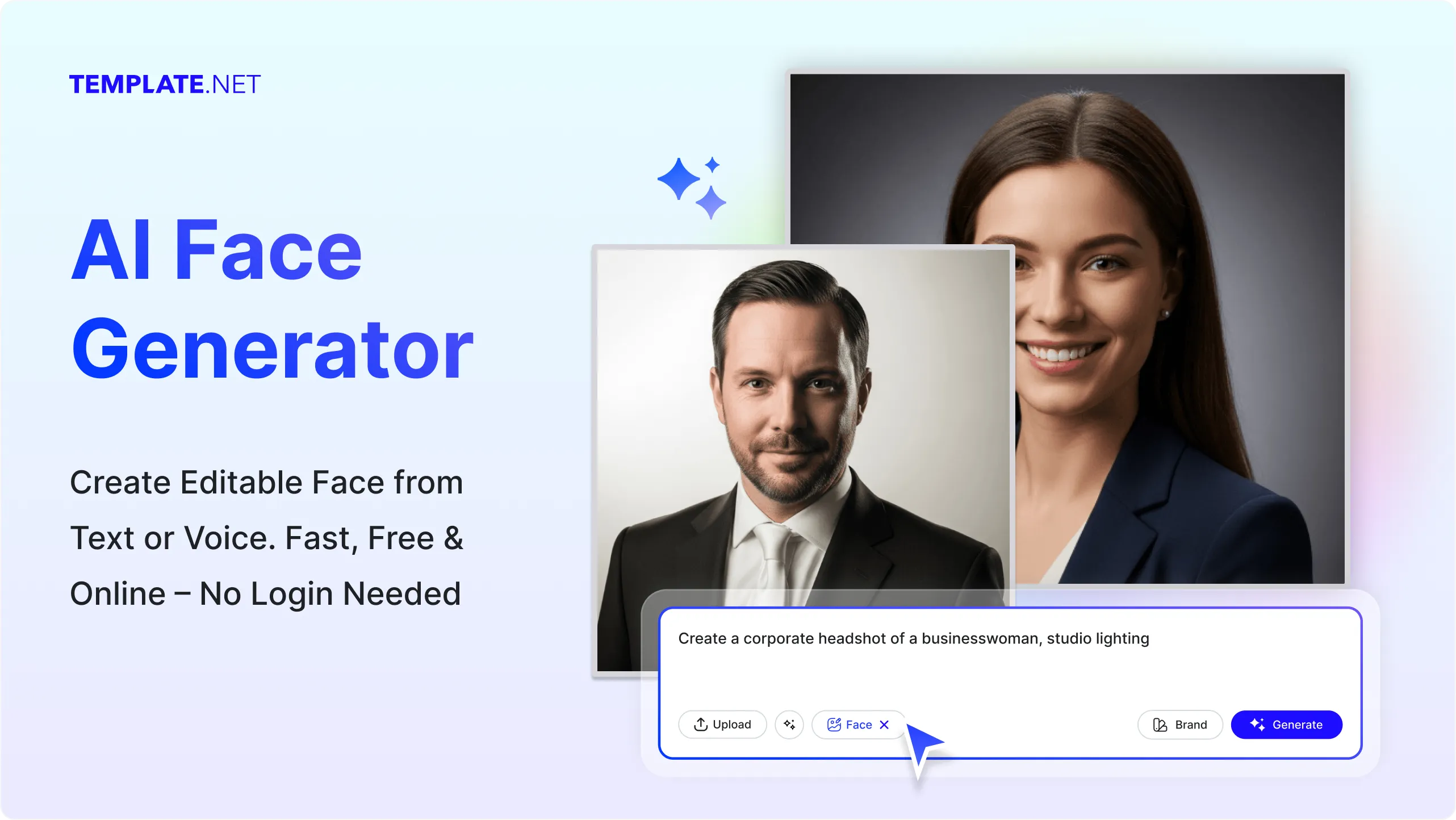 Free AI Face Generator, Free Face Maker Online