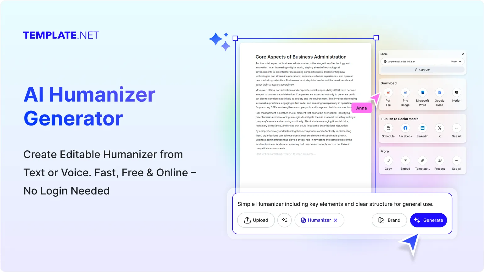Free AI Humanizer, Free AI Text Humanizer Online