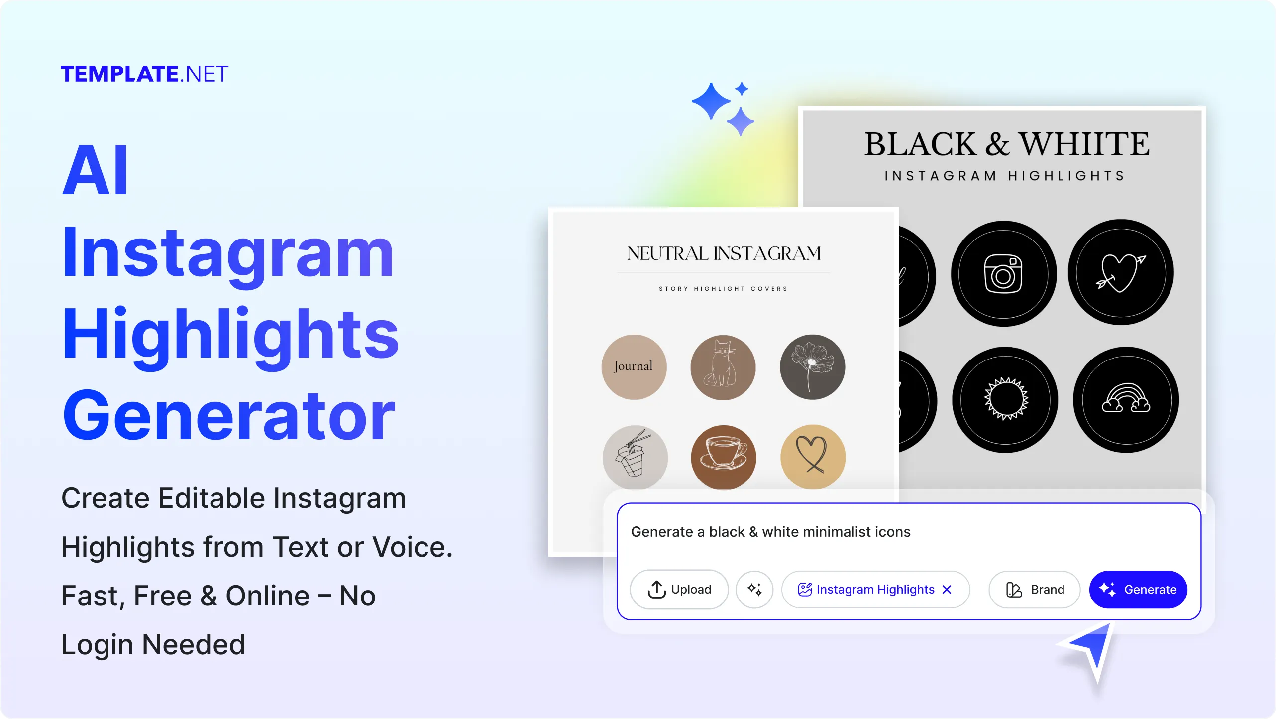 Free AI Instagram Highlights Generator, Free AI Highlight Maker Online