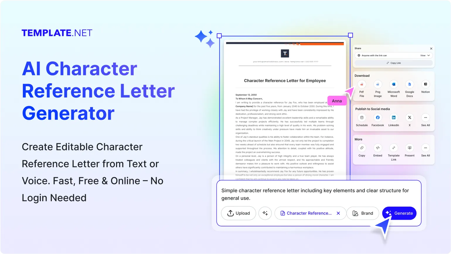 Free AI Character Letter Generator, Free Character Letter Maker Online