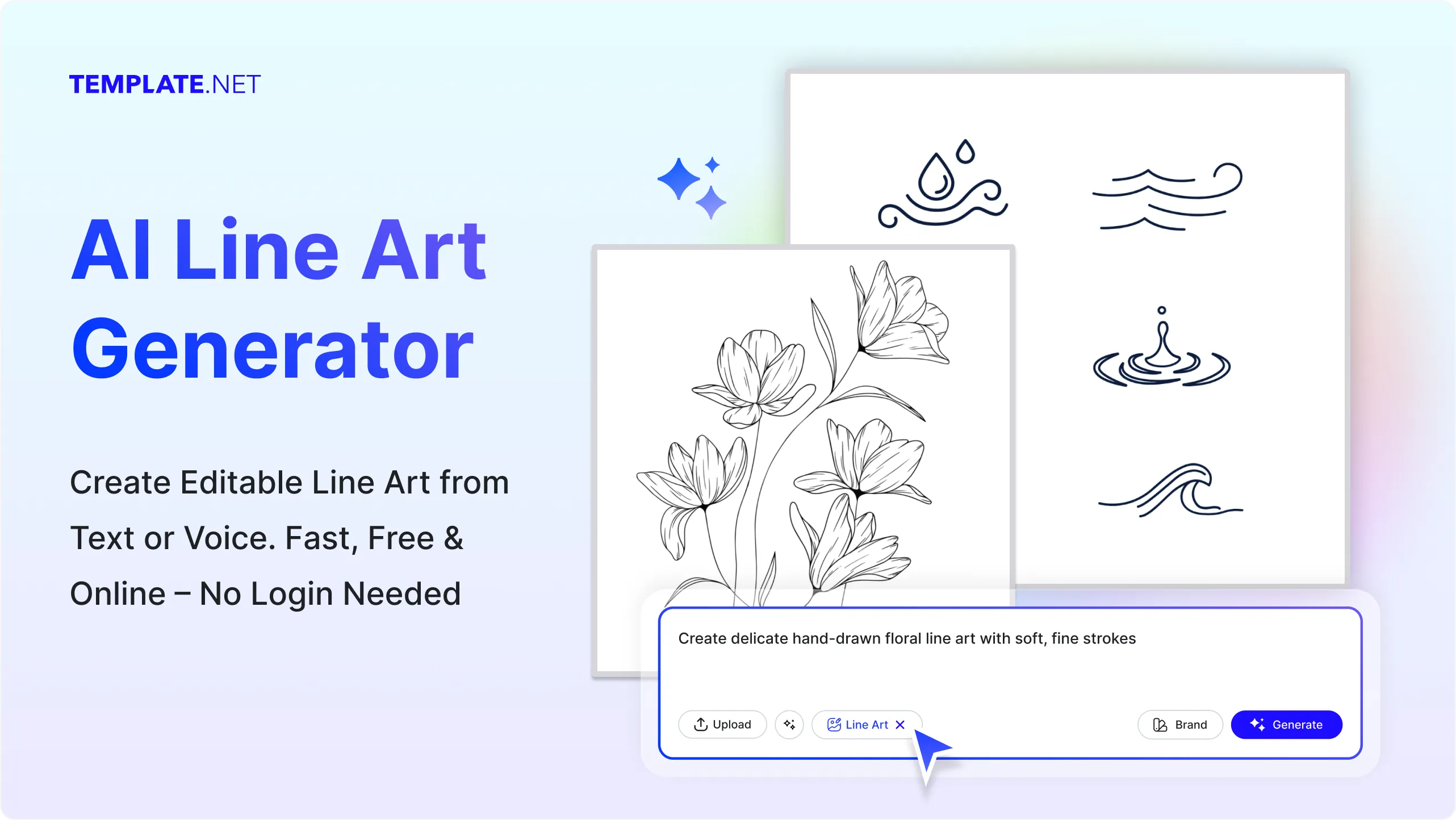Free AI Line Art Generator, Free Line Art Maker Online
