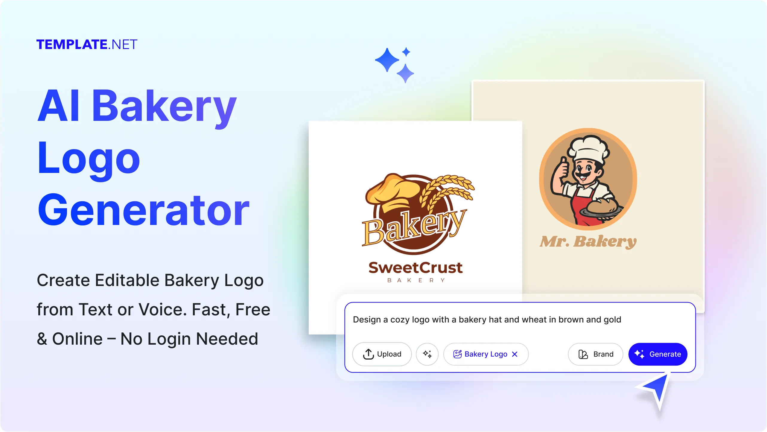 Free AI Bakery Logo Generator, Free AI Bakers Logo Maker Online