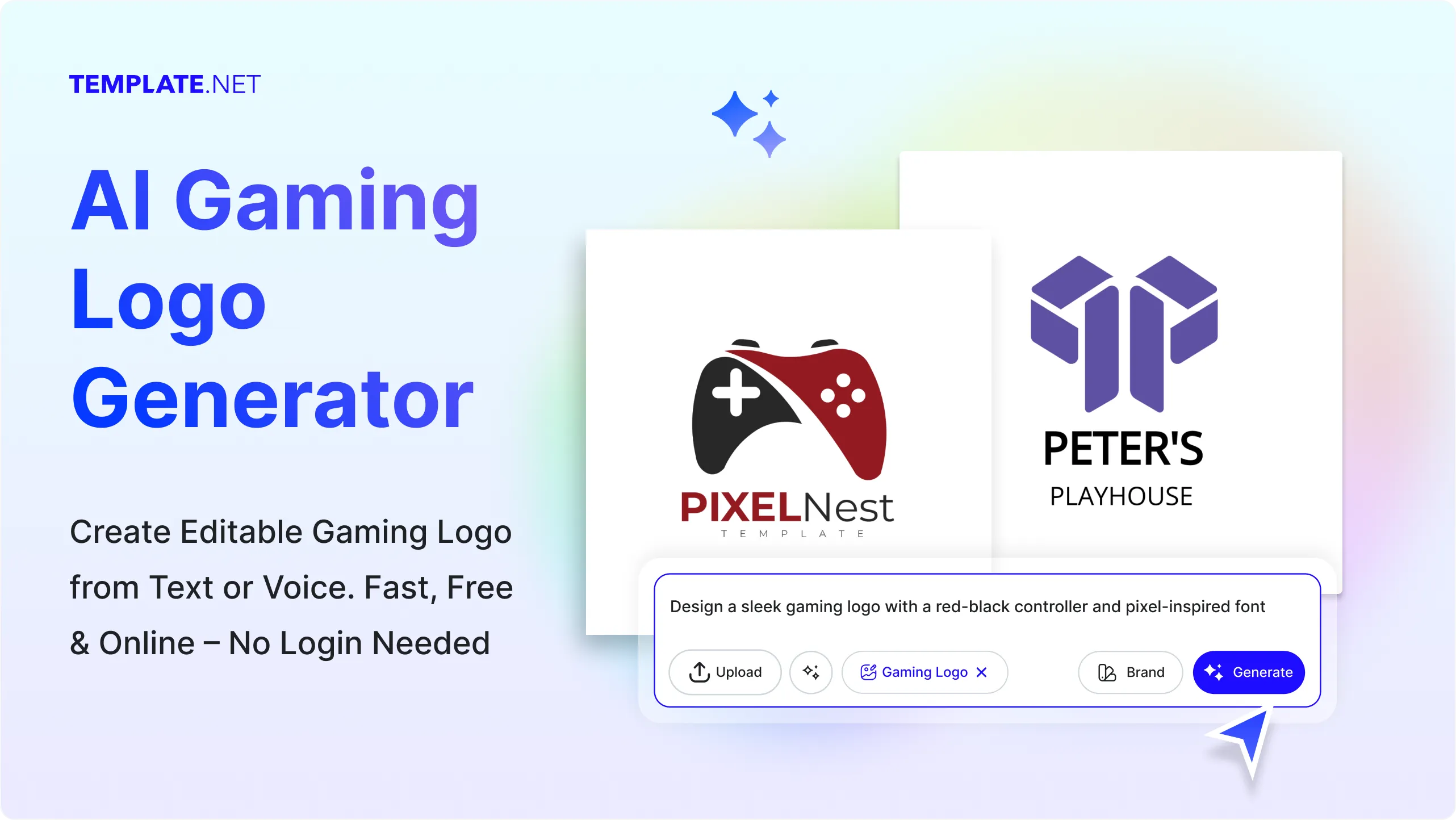 Free AI Gaming Logo Generator, Free Gaming Logo Maker Online