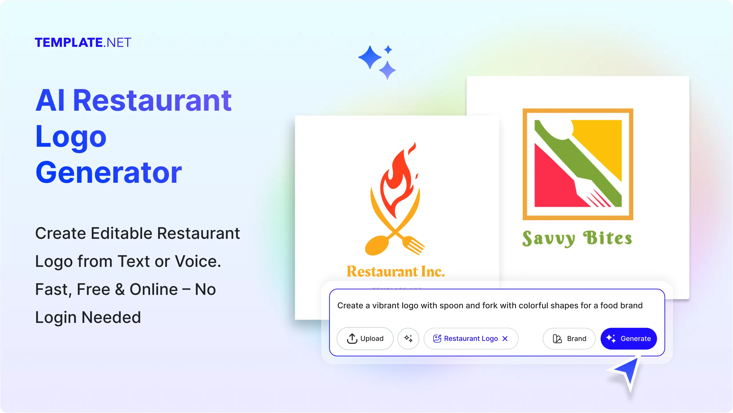 Free AI Restaurant Logo Generator, Free AI Restaurant Logo Maker Online