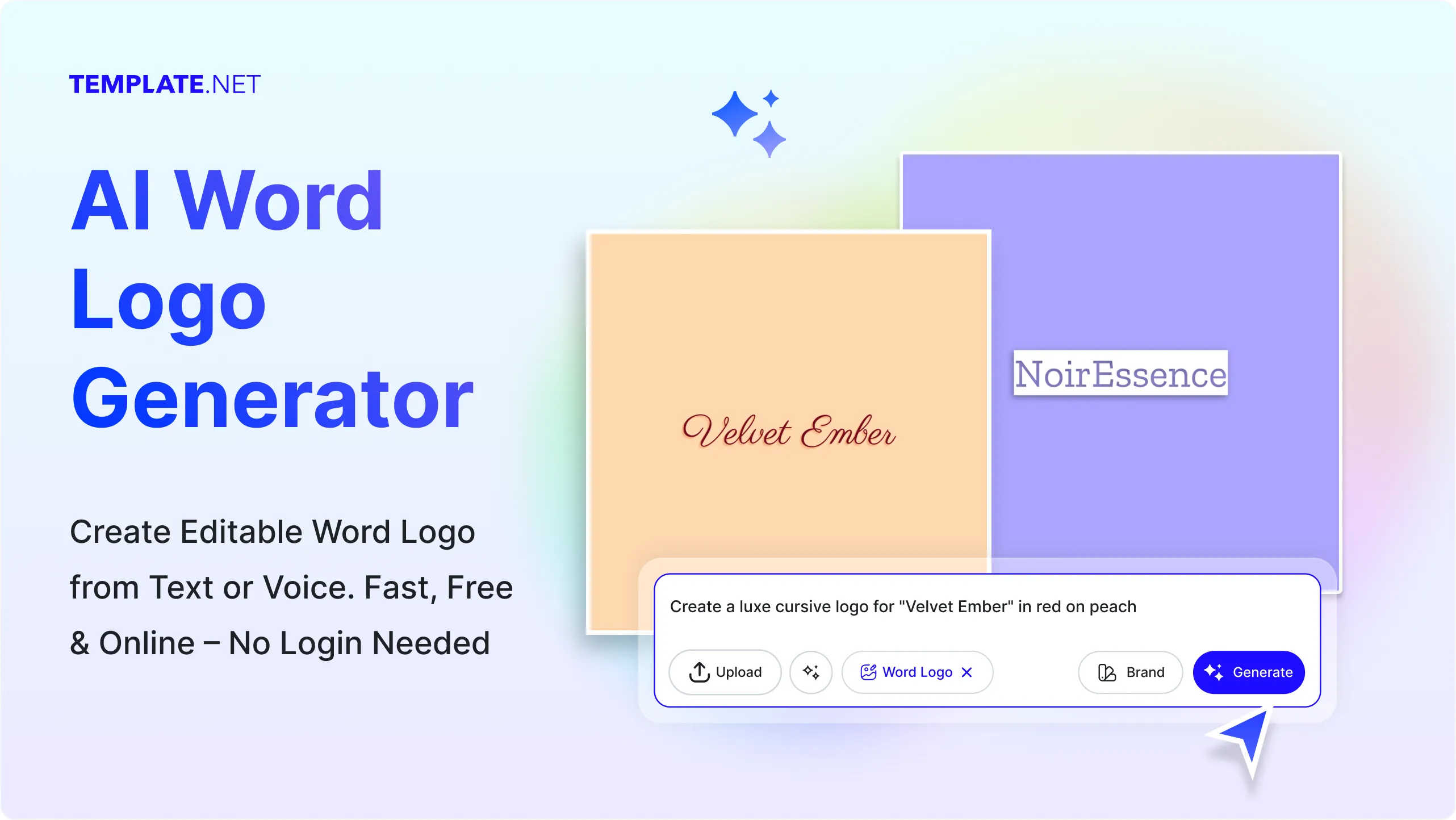 Free AI Word Logo Generator, Free AI Word Logo Maker Online