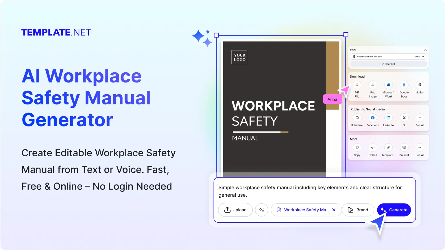 Free AI Workplace Manual Generator, Free Workplace Manual Maker Online
