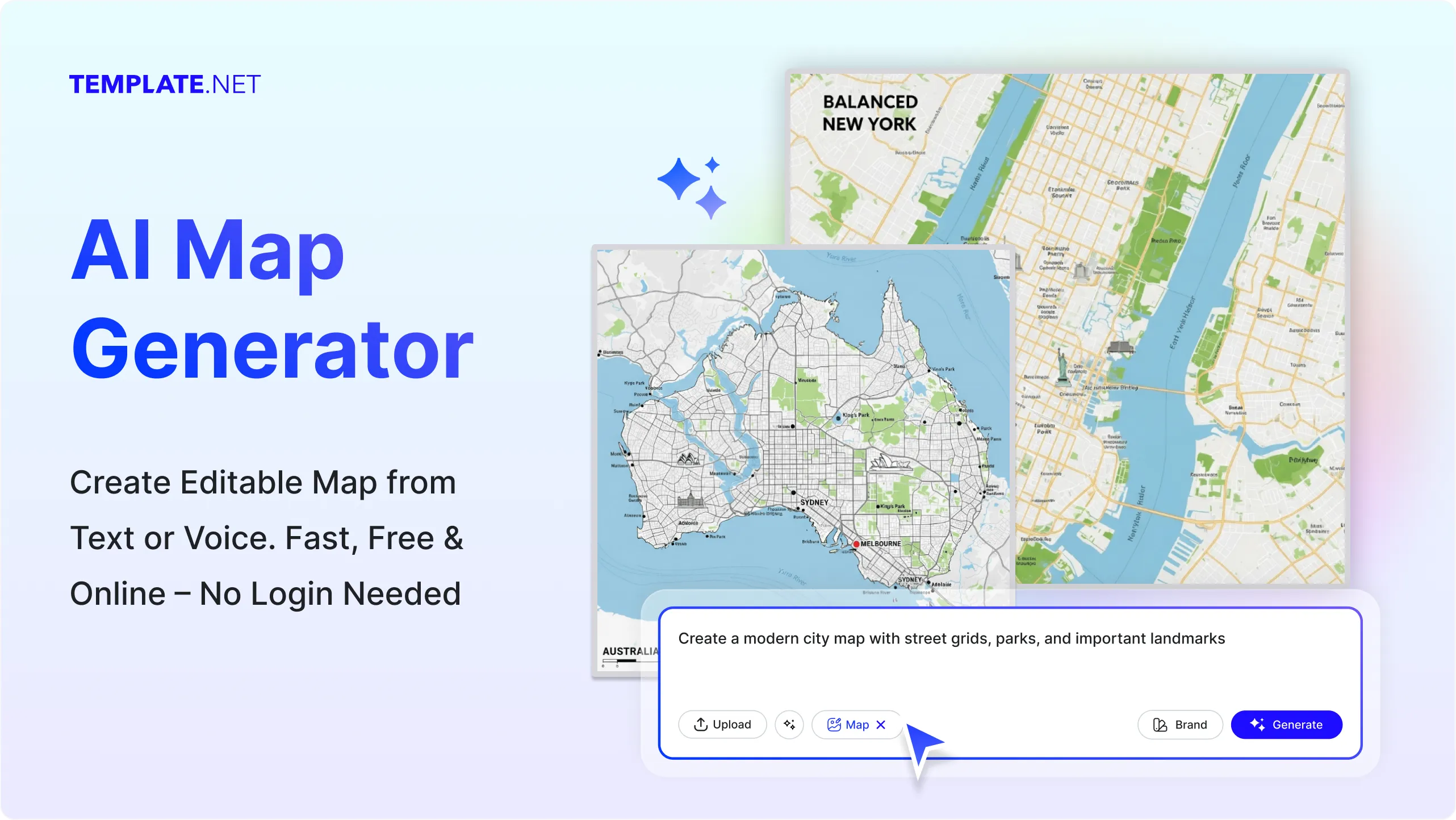 Free AI Map Generator, Free AI Map Maker Online