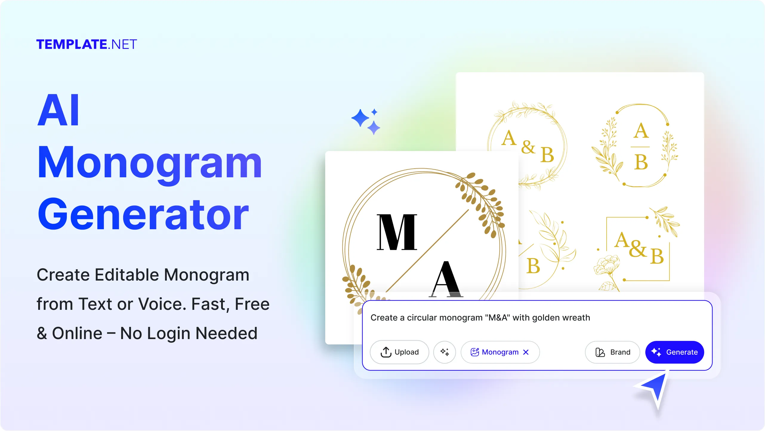 Free AI Monogram Generator Create Monogram Images Online No Signup 