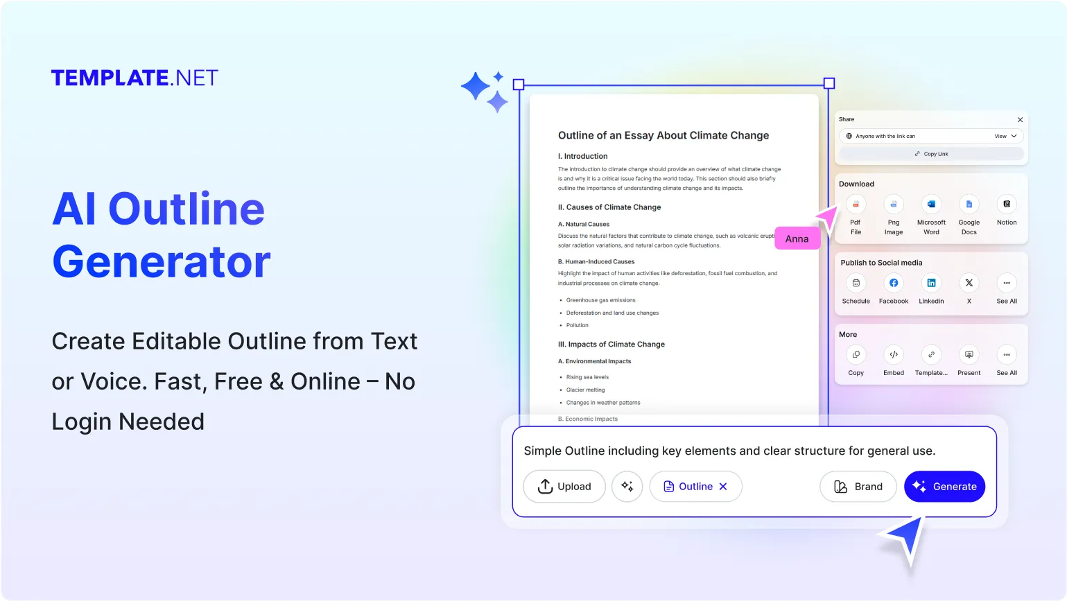 Free AI Outline Generator, Online Outline Maker Tool