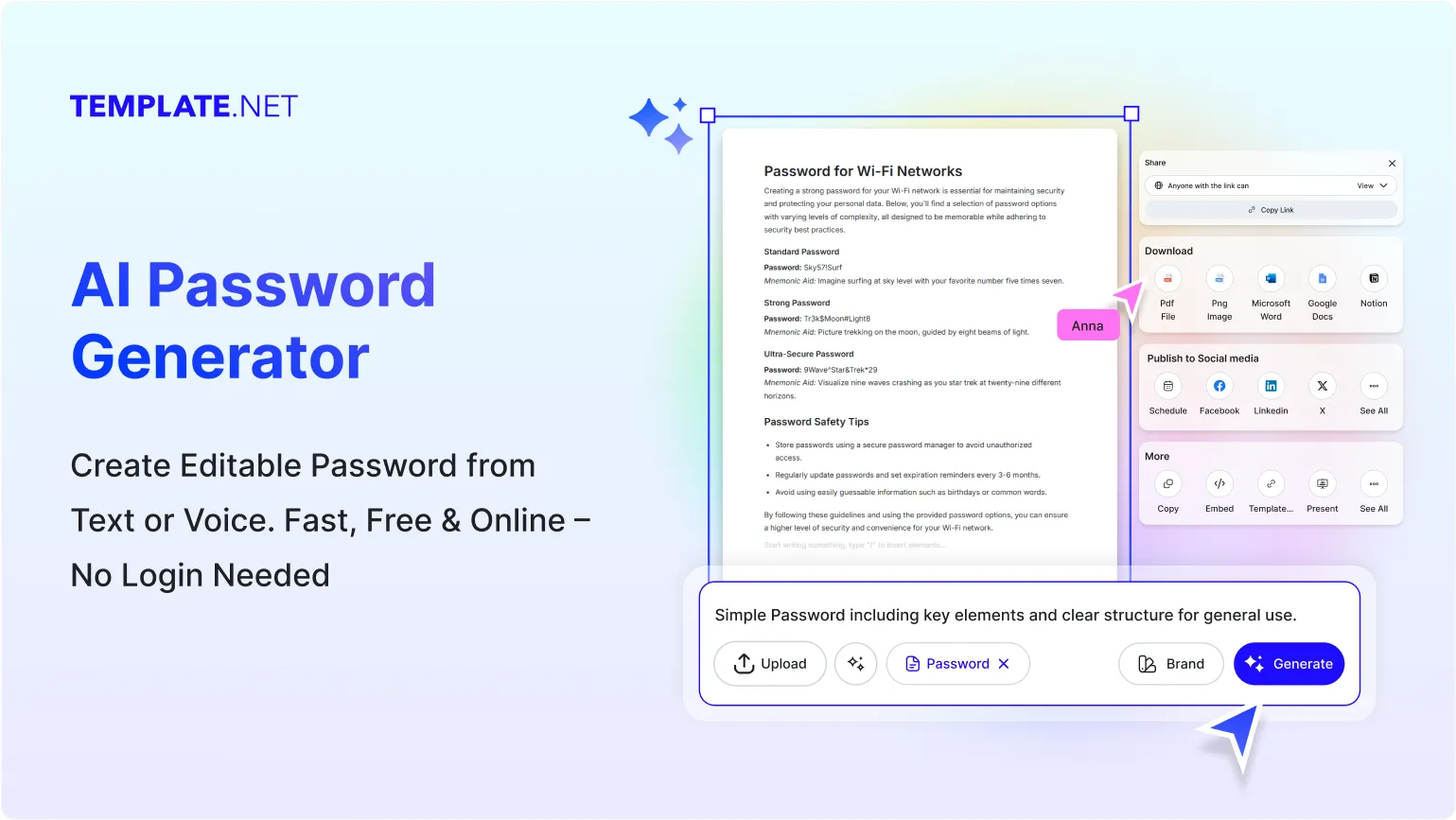 Free AI Password Generator, Online Secure Password Maker Tool