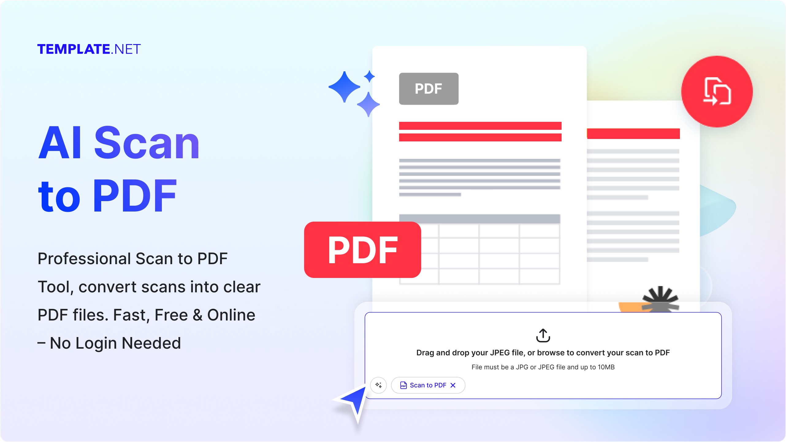 Free AI Convert Scan to PDF, Scan Documents to PDF