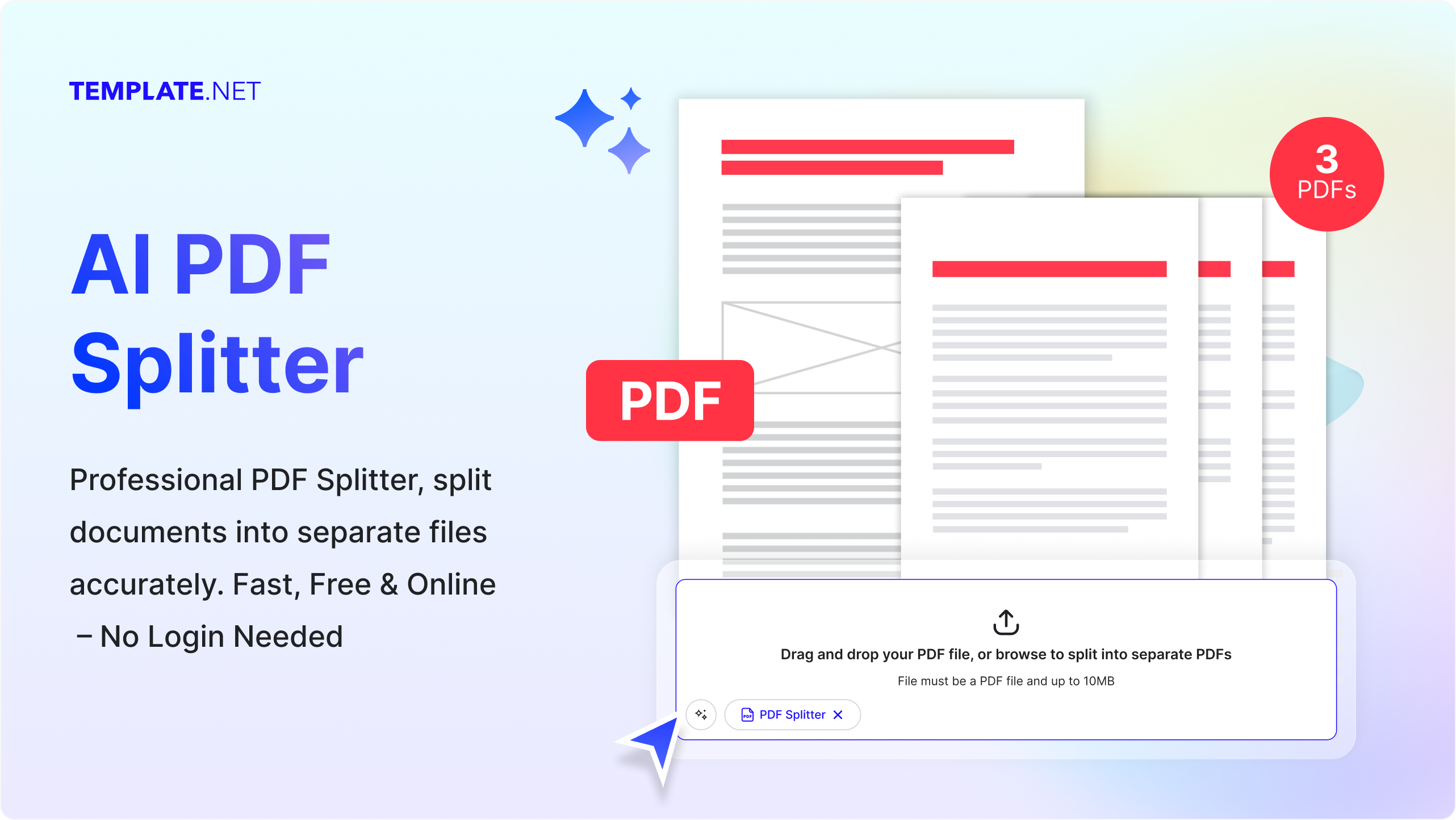 Free AI PDF Splitter, Split PDF Pages Online