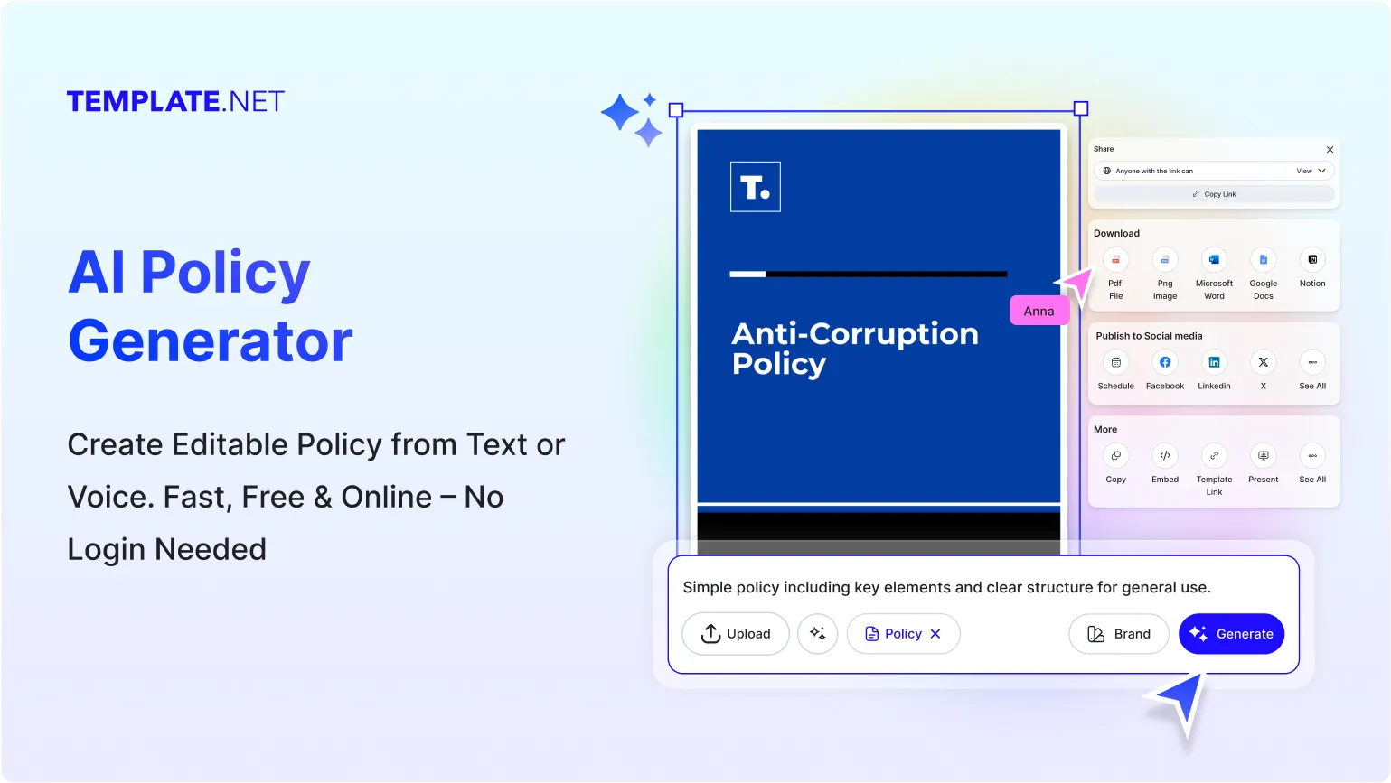 Free AI Policy Generator, Free AI Policy Maker Online
