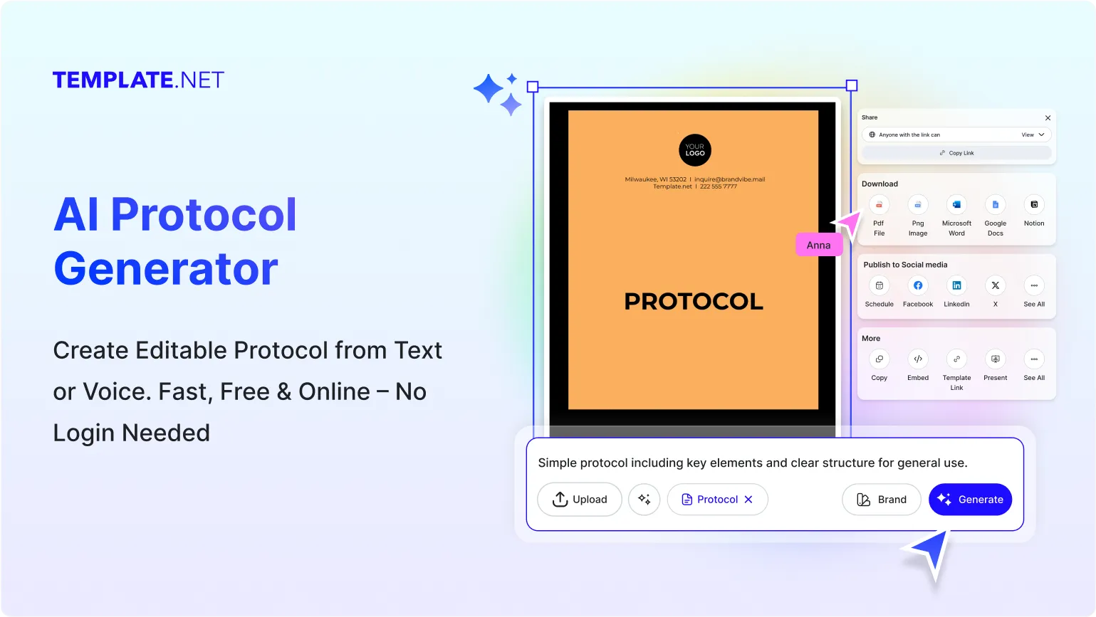 Free AI Protocol Generator, Free Protocol Maker Online