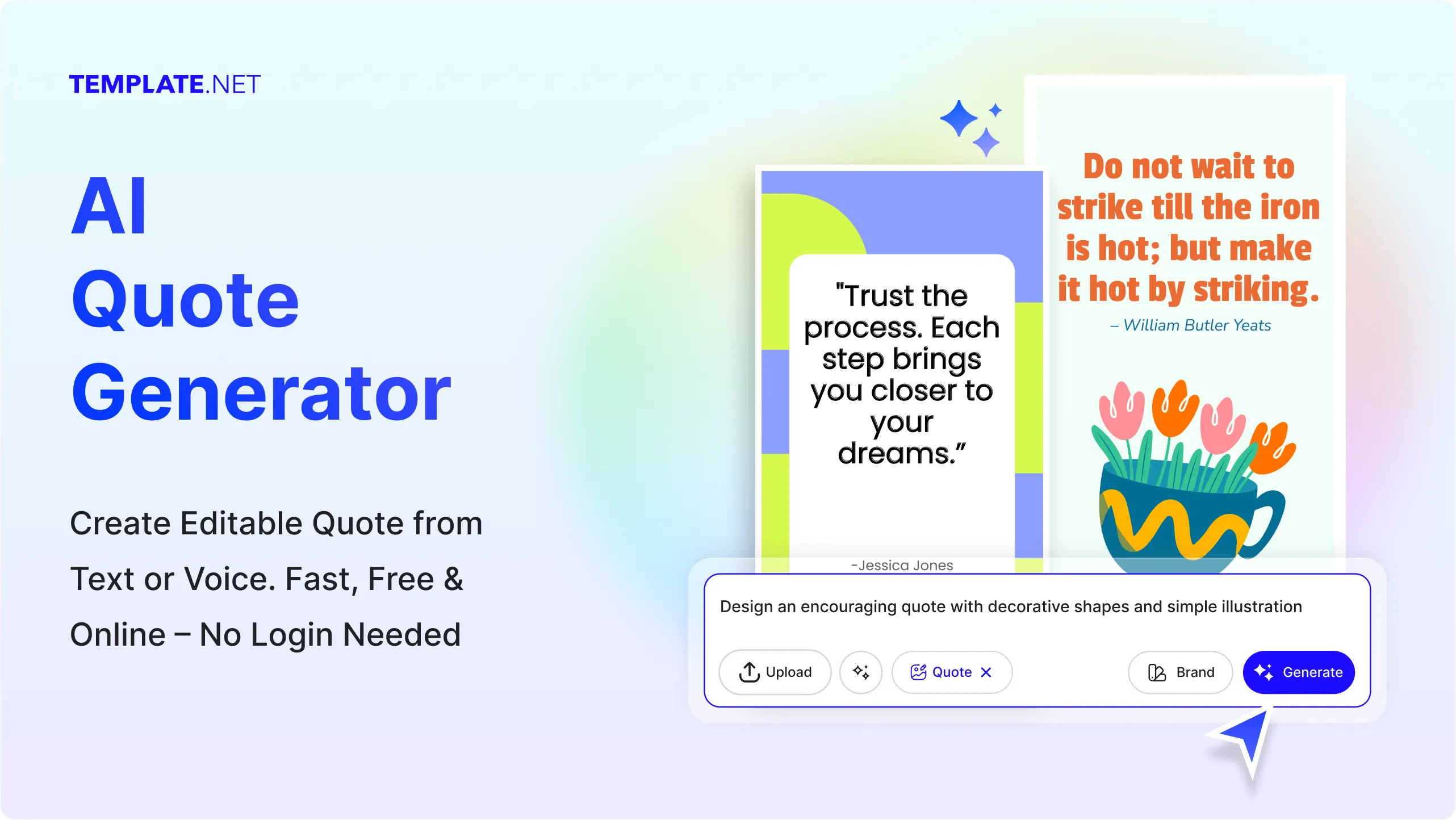 Free AI Quotes Generator, Free Quotes Maker Online