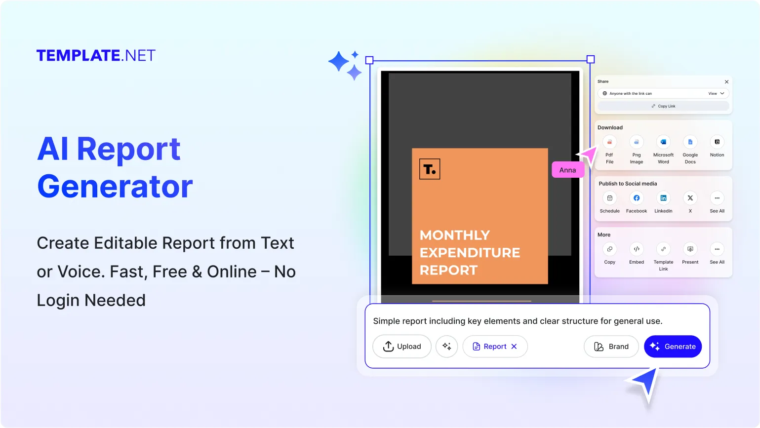 Free AI Report Generator, Free Report Maker Online	