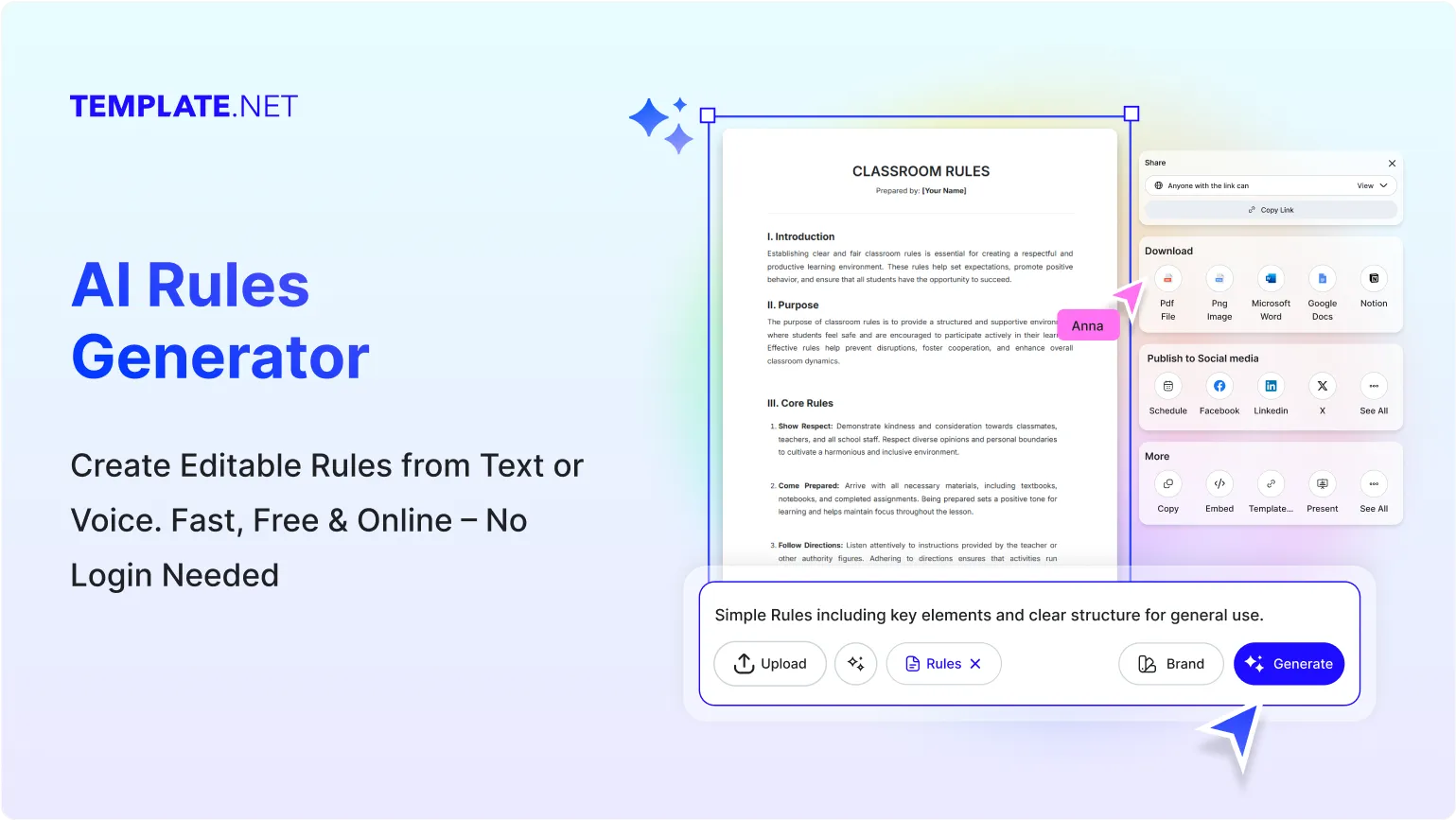 Free AI Rules Generator, Free Rules Maker Online