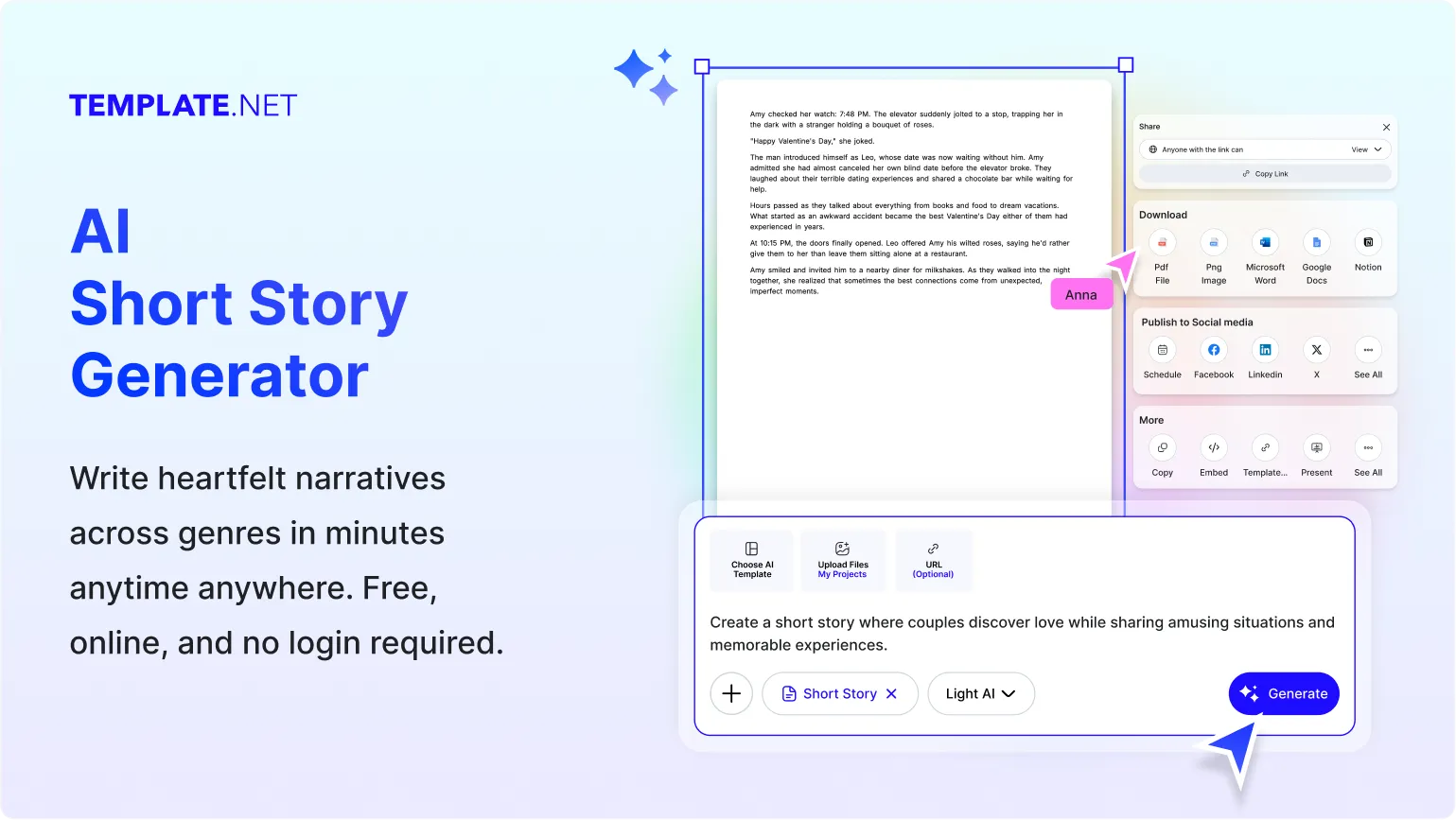 Free AI Short Story Generator, AI Story Writing Tool Online [ No Signup ]