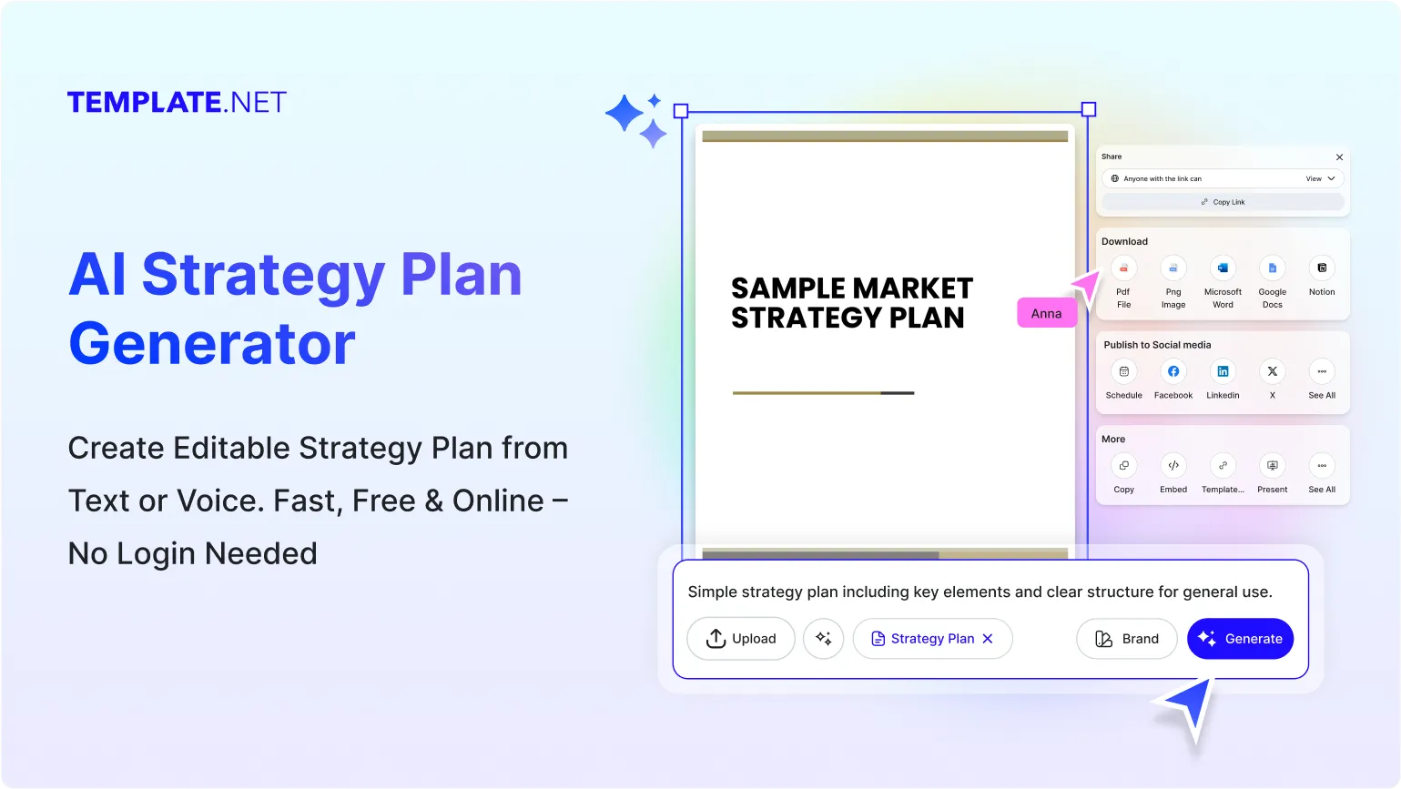 Free AI Strategy Plan Generator, Free Strategy Plan Maker Online