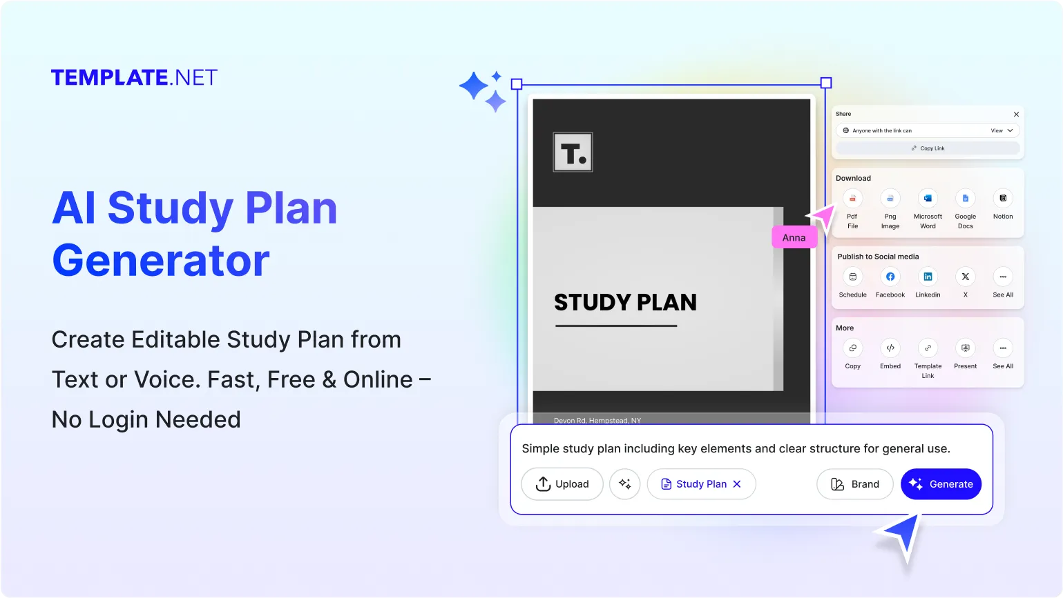 Free AI Study Plan Generator, Free AI Study Planner Maker Online