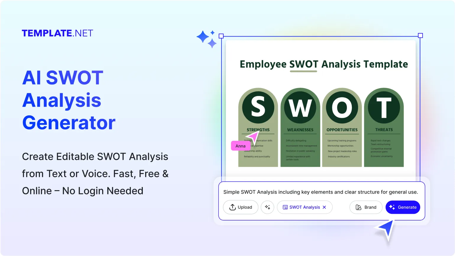 Free AI SWOT Analysis Generator, Free SWOT Maker Online